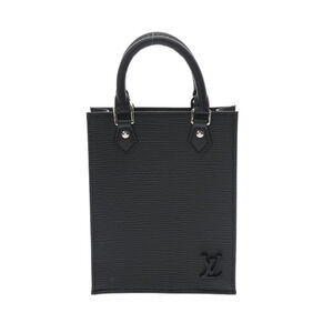 Louis Vuitton Epi Sac Plat Noir Black Leather Bag